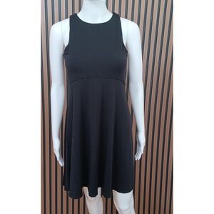 Athleta Santorini Thera Women's Dress‎ Tank Mini Sleeveless Scoop Neck XS Black